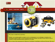 Tablet Screenshot of marketingessentials.com